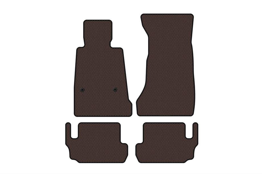 Chevrolet Camaro 2015– Gummimattor Carsuit (Brun) Image