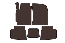 Chevrolet Evanda 2000–2006 Gummimattor Carsuit (Brun) foto 1