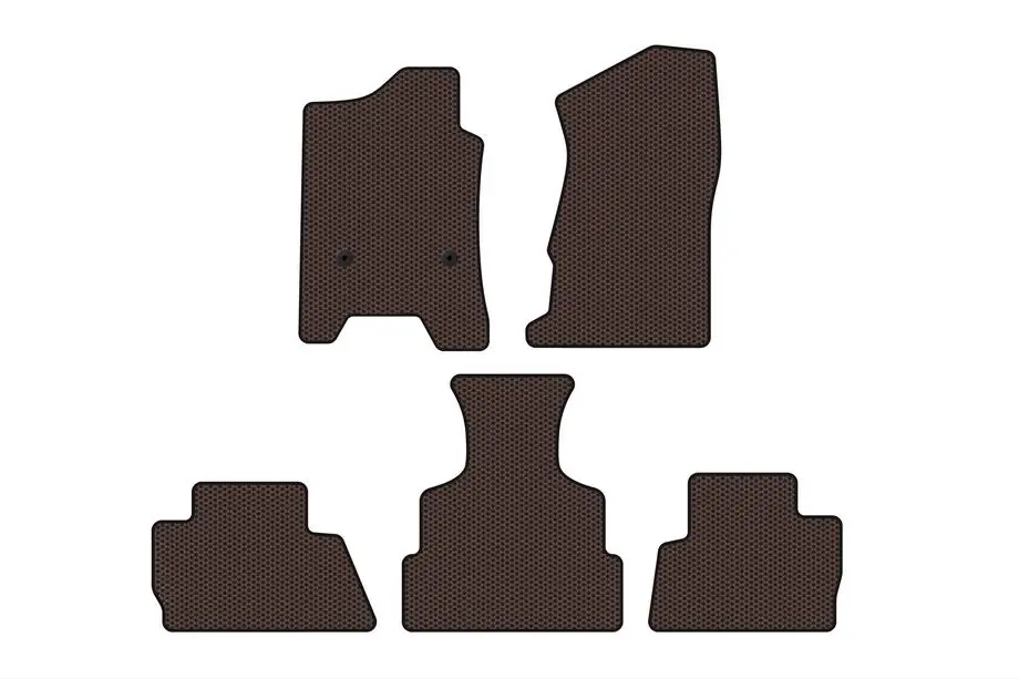 Chevrolet Tahoe 2014–2019 Gummimattor Carsuit (2014-2020, brun) Image