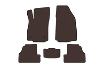 Chevrolet Trax 2012–2023 Gummimattor Carsuit (2012-2019, brun) foto 1
