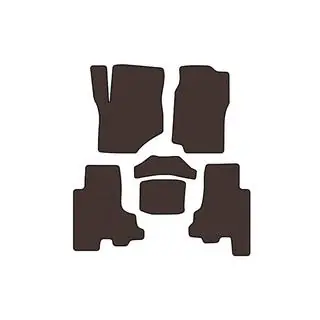 Gummimattor Carsuit (Brun)