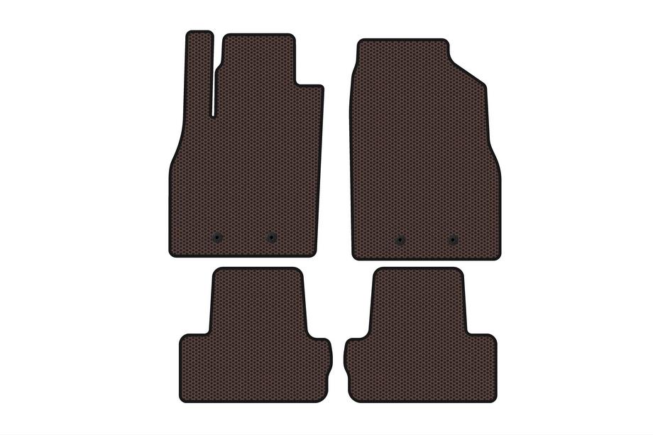 Chevrolet Volt 2010–2016 Gummimattor Carsuit (Brun) Image