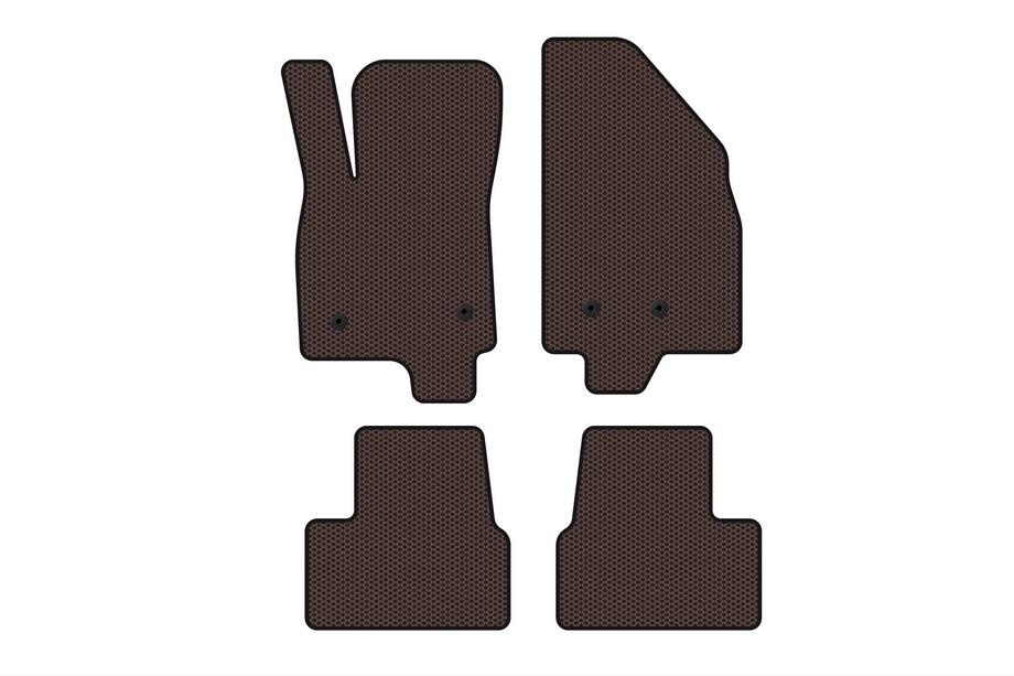 Chevrolet Volt 2016–2019 Gummimattor Carsuit (Brun) Image