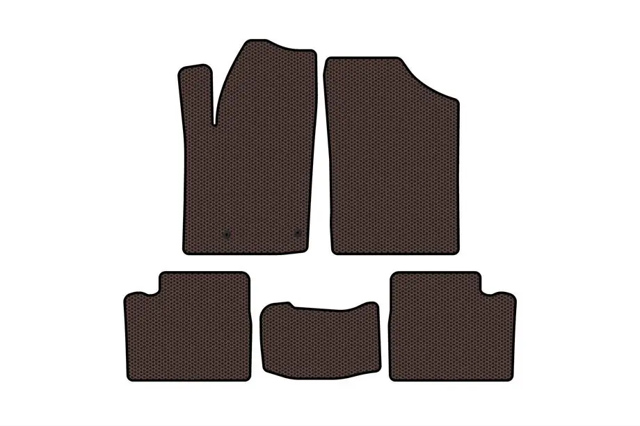 Citroen Berlingo 1996–2008 Gummimattor Carsuit (Brun) Image