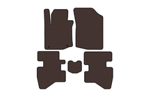Citroen C-1 2014–2021 Gummimattor Carsuit (HB, brun) foto 1