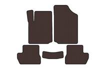 Citroen C-2 2003–2009 Gummimattor Carsuit (Brun) foto 1