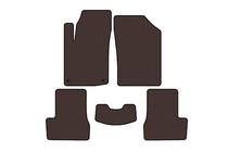 Citroen C-3 2009–2016 Gummimattor Carsuit (HB, brun) foto 1