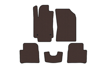 Citroen C-3 2016–2023 Gummimattor Carsuit (HB, brun) foto 1