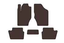 Citroen DS-4 2010–2015 Gummimattor Carsuit (HB, före facelift, bruna) foto 1
