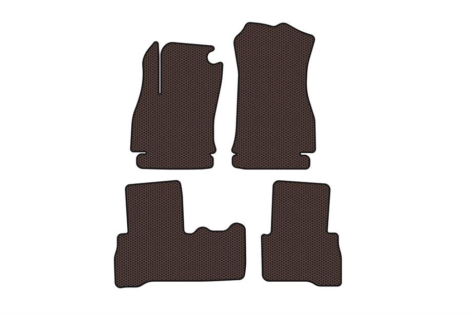 Citroen Nemo 2007–2017 Gummimattor Carsuit (Brun) Image