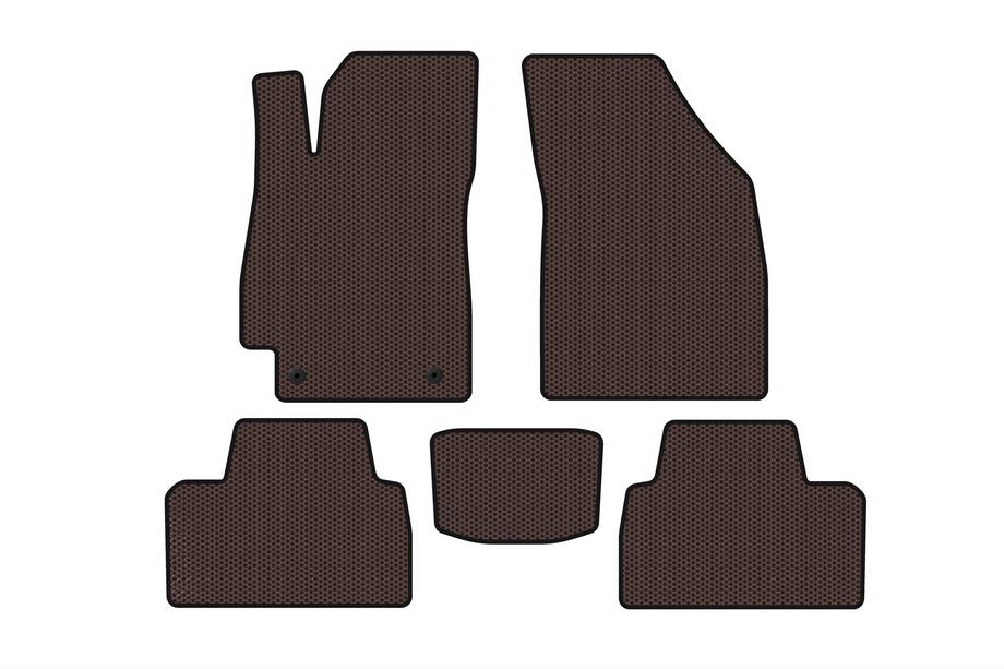 Daewoo Nubira 1997–1999 Gummimattor Carsuit (SD, brun) Image