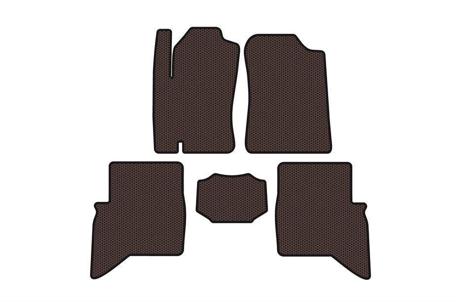 Daihatsu Terios 2006–2017 Gummimattor Carsuit (Brun) Image