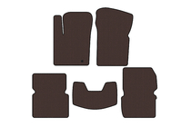 Dodge Avenger 2007–2014 Gummimattor Carsuit (Brun) foto 1