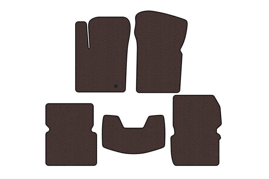 Dodge Avenger 2007–2014 Gummimattor Carsuit (Brun) Image