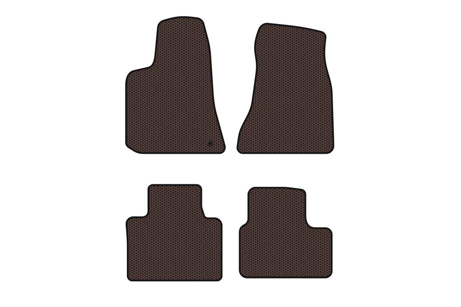 Dodge Charger 2005–2010 Carsuit gummimattor (2005-2010, bruna) Image