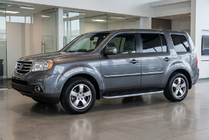 Honda Pilot 2008–2015 Sidosteg Tayga Grey (2 st, aluminium) foto 1