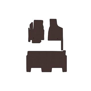 Gummimattor Carsuit (2008-2020, 2 rader, 8-sits/SXT-utförande, brun) Dodge Grand Caravan V 2008–2020 foto 1