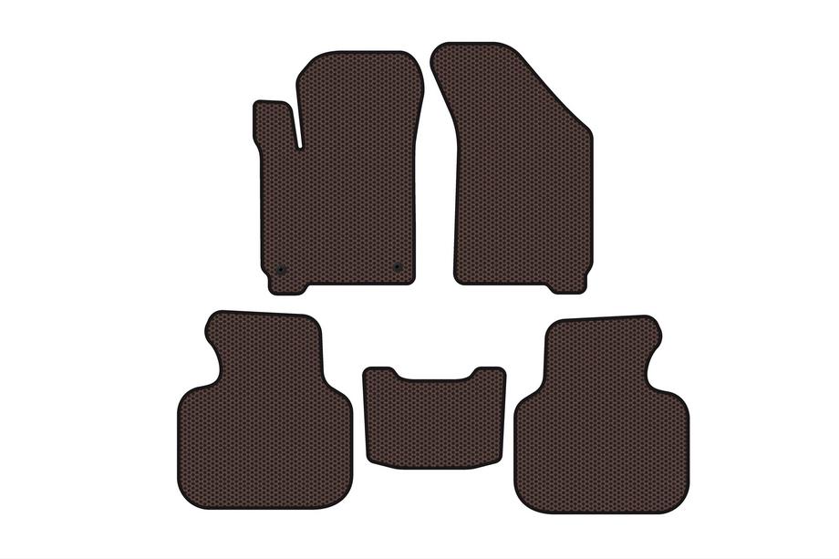 Dodge Journey 2008–2020 Gummimattor Carsuit (2008-2011, brun) Image