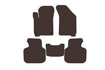 Dodge Journey 2008–2020 Gummimattor Carsuit (2011-2020, 7-sits, brun) foto 1