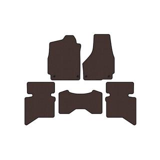Gummimattor Carsuit (2009+, 5-sits/4-sits hytt, brun) Dodge RAM (DS/DJ/D2) 2009–2024 foto 1
