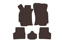 Fiat Albea 2002–2012 Gummimattor Carsuit (SD, brun) foto 1