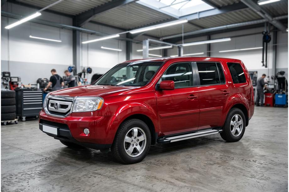Honda Pilot 2008–2015 Sidosteg Rainbow (2 st, aluminium) Image