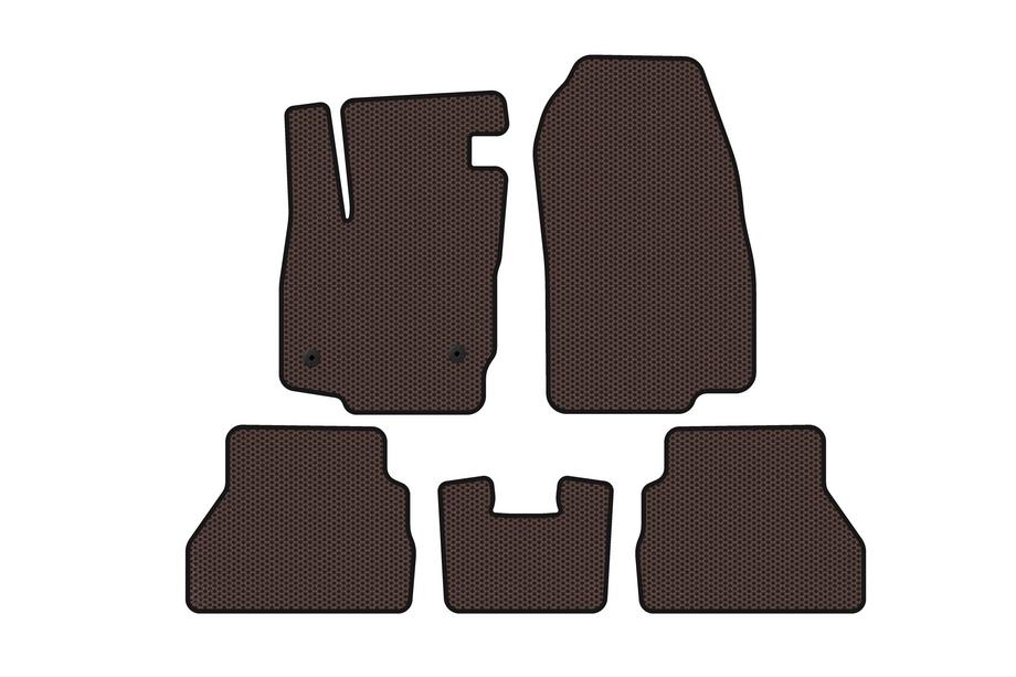 Ford B-Max 2012–2017 Gummimattor Carsuit (Brun) Image