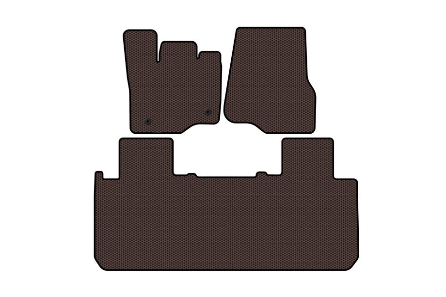 Ford F-150 2014–2021 Gummimattor Carsuit (Brun) Image