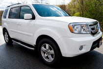 Honda Pilot 2008–2015 Sidosteg Fullmond (2 st, aluminium) foto 1