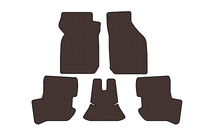 Ford Ka 1996–2008 Gummimattor Carsuit (HB, brun) foto 1