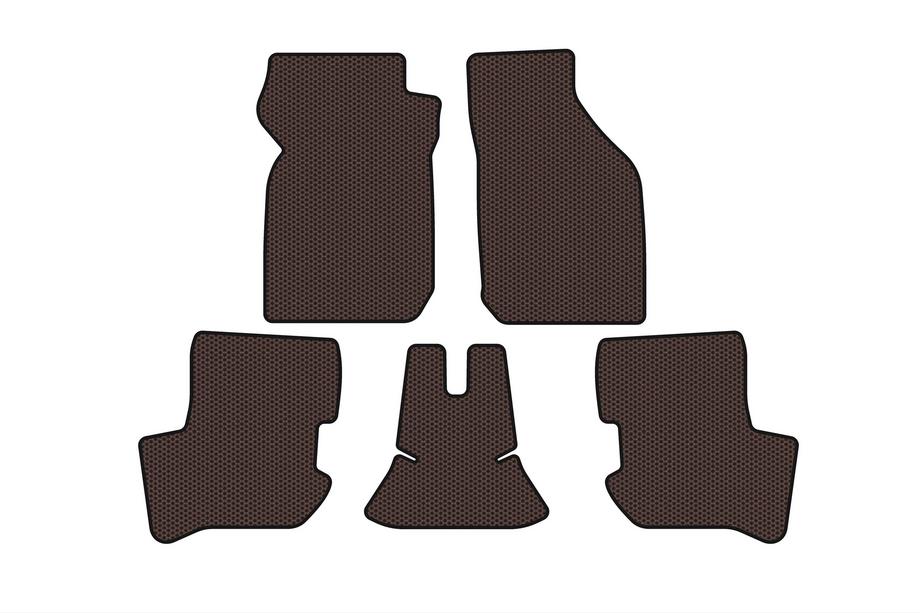 Ford Ka 1996–2008 Gummimattor Carsuit (HB, brun) Image