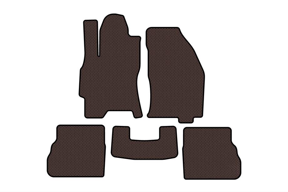 Ford Mondeo 1996–2001 Gummimattor Carsuit (SD, brun) Image