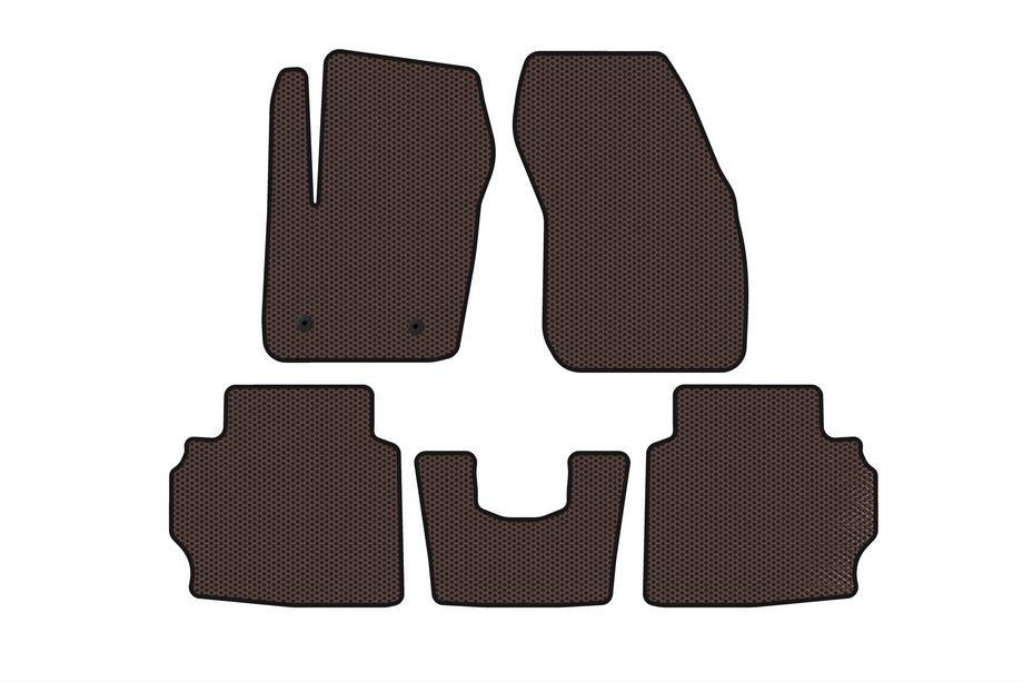 Ford Mondeo 2014–2022 Gummimattor Carsuit (LB, brun) Image