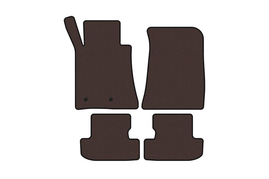Ford Mustang 2015–2023 Carsuit gummimattor till kupén (Coupé, bruna) Image
