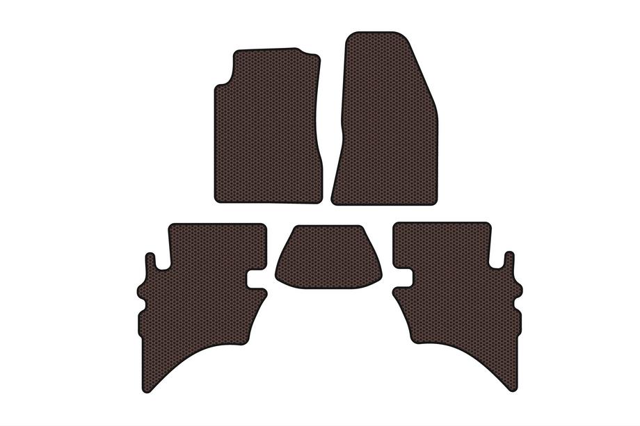 Ford Ranger 2002–2006 Gummimattor Carsuit (Brun) Image