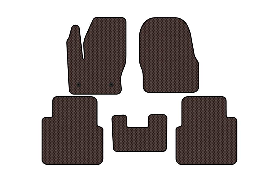Ford Connect 2014–2021 Gummimattor Carsuit (Brun) Image