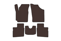 Geely CK-1 2005–2008 Gummimattor Carsuit (2005-2009, SD, brun) foto 1
