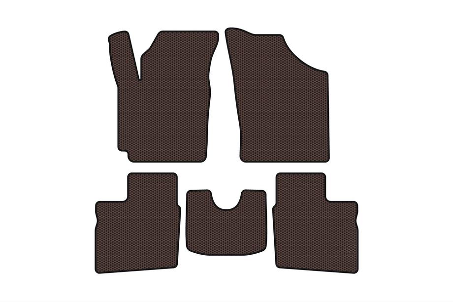 Geely CK-1 2005–2008 Gummimattor Carsuit (2005-2009, SD, brun) Image