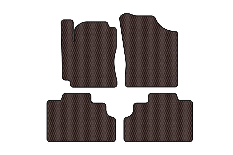 Geely CK-2 2008–2016 Gummimattor Carsuit (SD, brun) Image