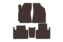 Geely Emgrand X7 2011– Gummimattor Carsuit (Brun) foto 1