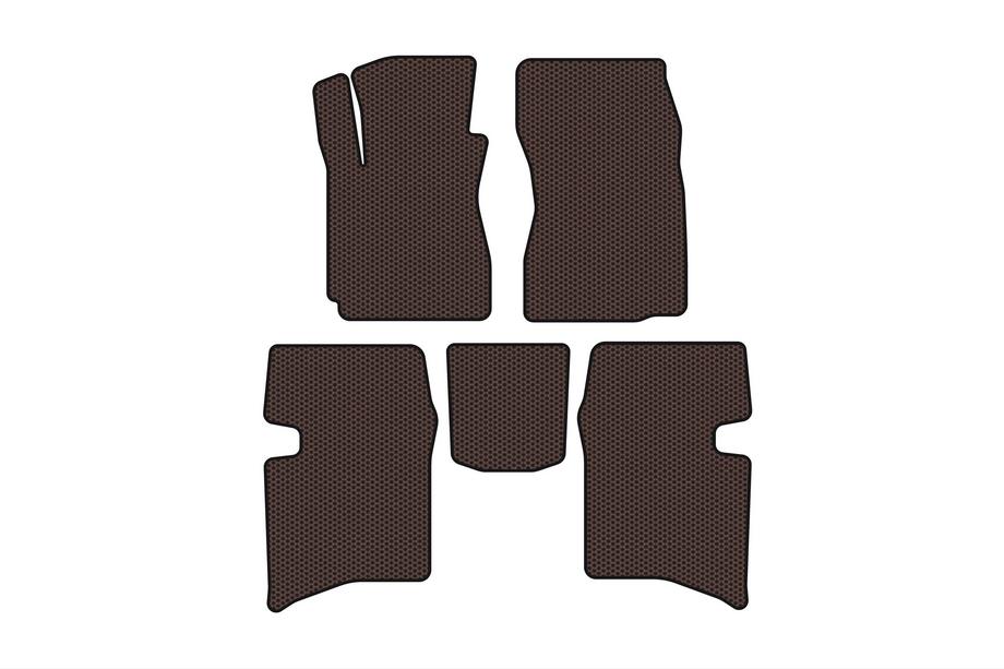 Geely MK 2006–2014 Gummimattor Carsuit (SD, brun) Image