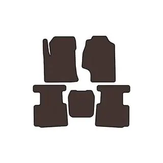 Gummimattor Carsuit (Brun)
