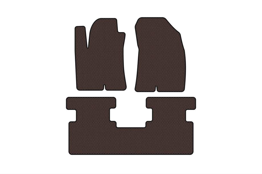 Great Wall Haval Jolion 2020– Gummimattor Carsuit (ej 4x4, brun) Image