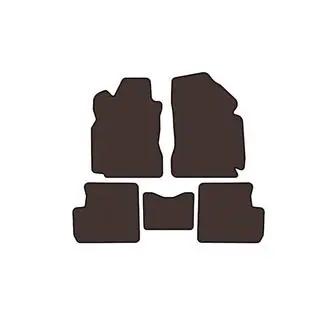 Gummimattor Carsuit (Brun)