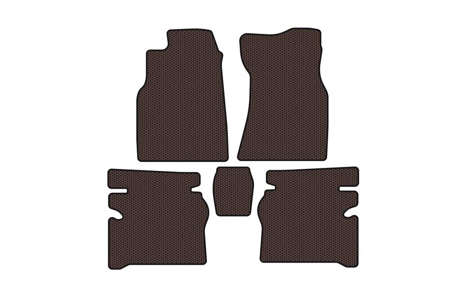 GreatWall Safe 2002–2009 Gummimattor Carsuit (Brun) Image