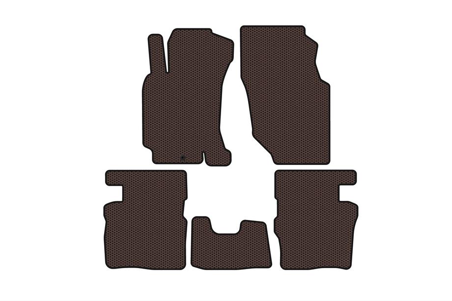 Honda HR-V 1998–2006 Gummimattor Carsuit (5-dörrars, bruna) Image
