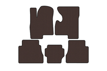 Hummer H2 2002–2009 Gummimattor Carsuit (Brun) foto 1