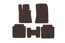 Hyundai Equus 2009–2016 Gummimattor Carsuit (Brun) foto 1