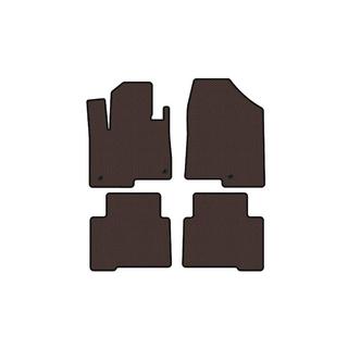 Gummimattor Carsuit (2 rader, för Grand, brun) Hyundai Santa Fe 4 2018–2023 foto 1