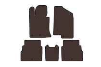 Hyundai Sonata YF 2010–2014 Gummimattor Carsuit V2 (brun) foto 1
